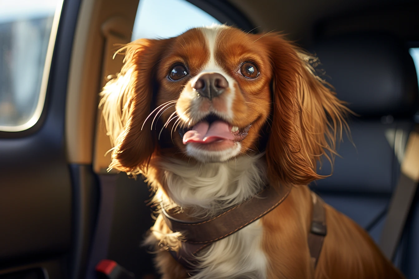 Chevrolet Tahoe Dog Car Seat for English Toy Spaniels