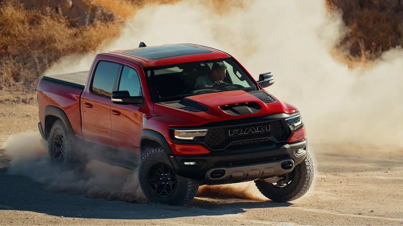 Ram Truck rear storage