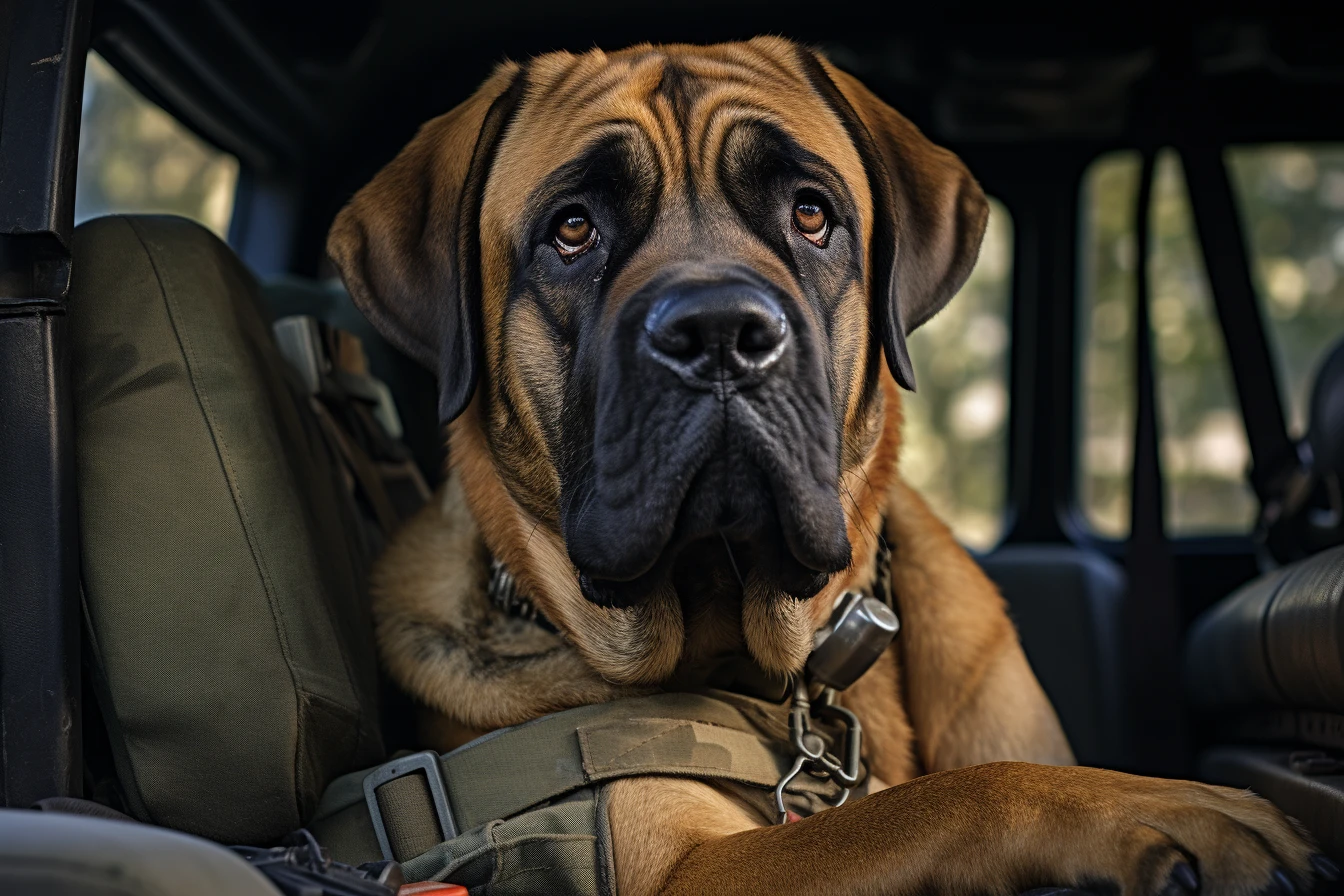 Mercedes-Benz GLE Dog Safety Belt for Mastiffs