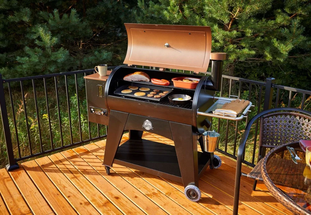 combination charcoal grill and smoker