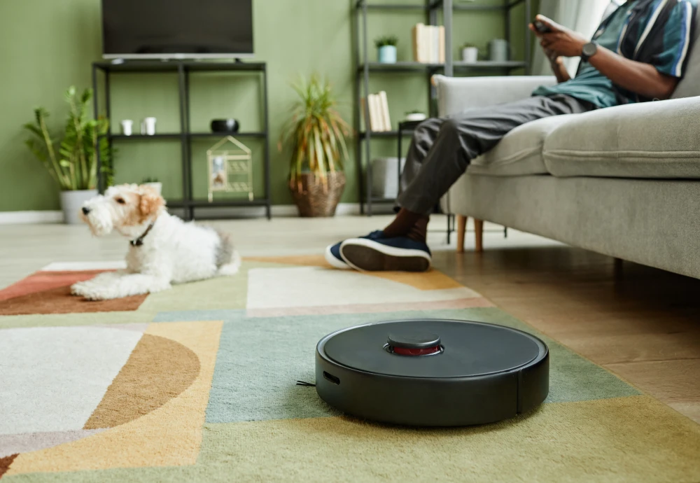 robot vacuum with cleaning station