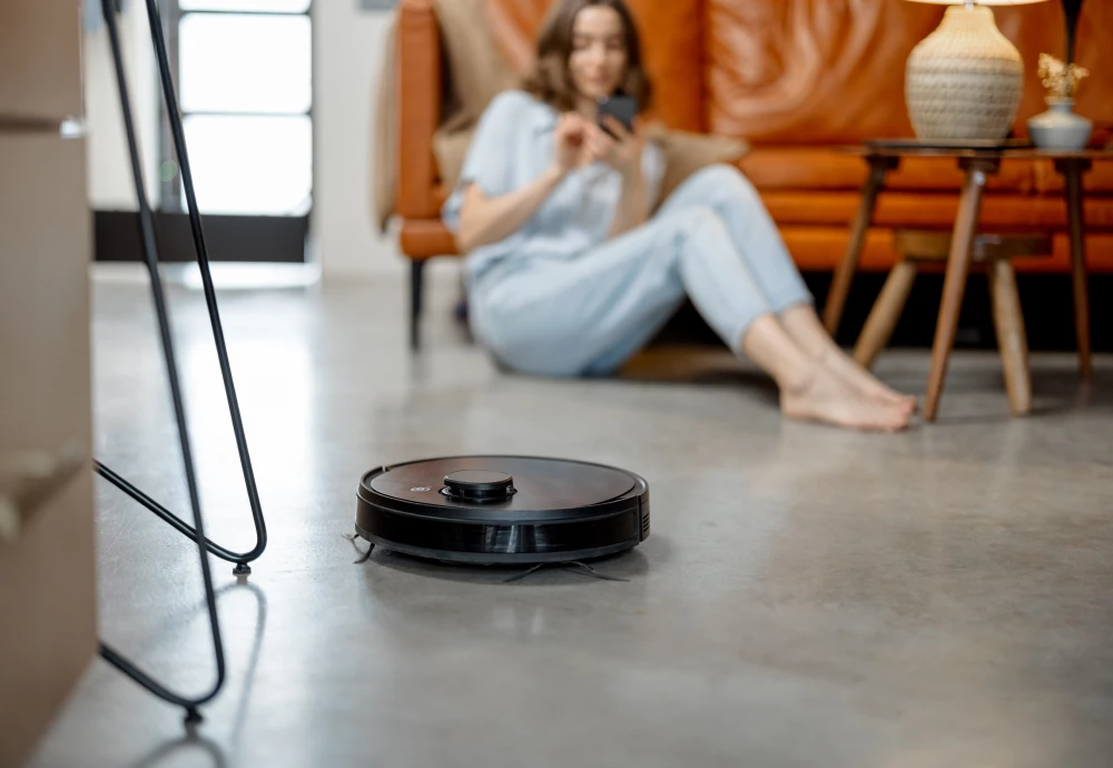 robot vacuum with cleaning station